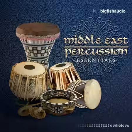 Big Fish Audio Middle East Percussion Essentials [MULTiFORMAT] - Sample Pack Artwork