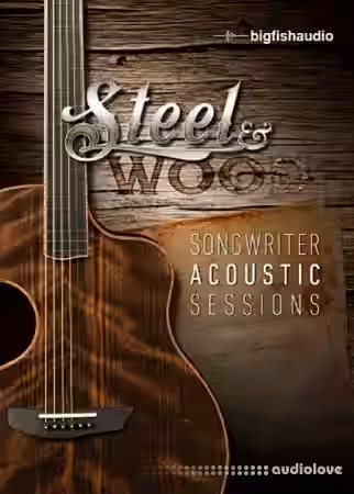 Big Fish Audio Steel and Wood Songwriter Acoustic Sessions [MULTiFORMAT, KONTAKT] - Sample Pack Artwork
