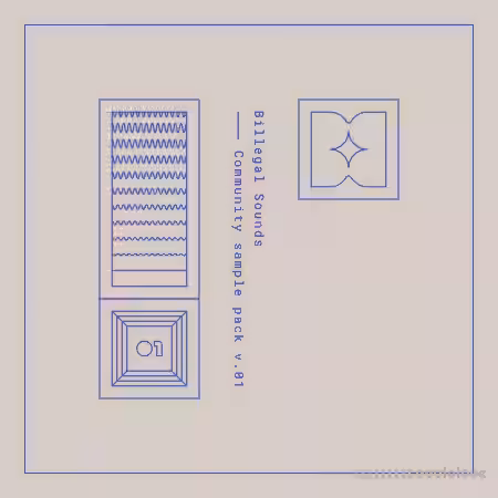Billegal Sounds Community Sample Pack v01 [WAV] - Sample Pack Artwork
