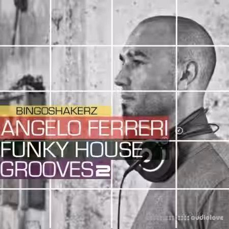 Bingoshakerz Angelo Ferreri Funky House Grooves 2 [WAV] - Sample Pack Artwork