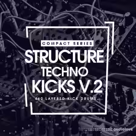 Bingoshakerz Compact Series Structure Techno Kicks V2 [WAV] - Sample Pack Artwork