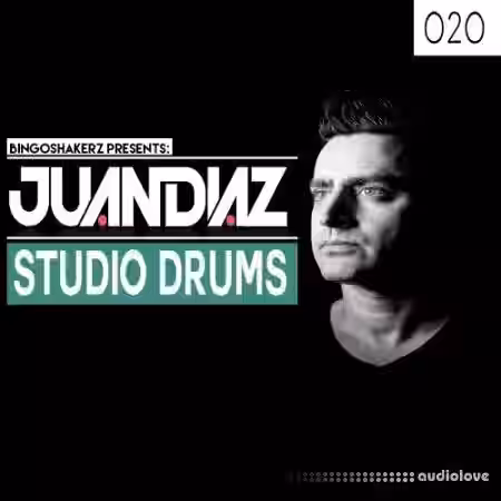 Bingoshakerz Juan Diaz Studio Drums [WAV] - Sample Pack Artwork