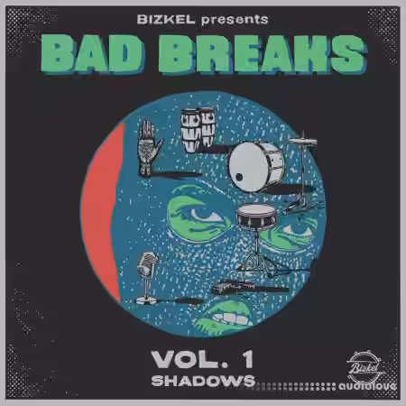 Bizkel Bad Breaks Vol.1 Shadows [WAV] - Sample Pack Artwork