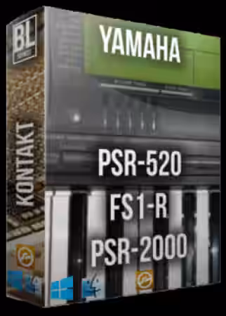BL Sounds Yamaha PSR-520 FS1-R PSR-2000 [KONTAKT] - Sample Pack Artwork
