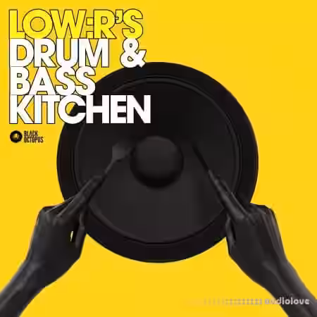Black Octopus LOW:Rs Drum And Bass Kitchen [WAV, Synth Presets] - Sample Pack Artwork