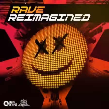 Black Octopus Rave Re-Imagined by Ahee [Synth Presets, WAV] - Sample Pack Artwork
