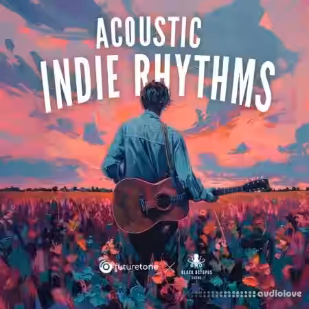 Black Octopus Sound Acoustic Indie Rhythms By Futuretone [WAV] - Sample Pack Artwork