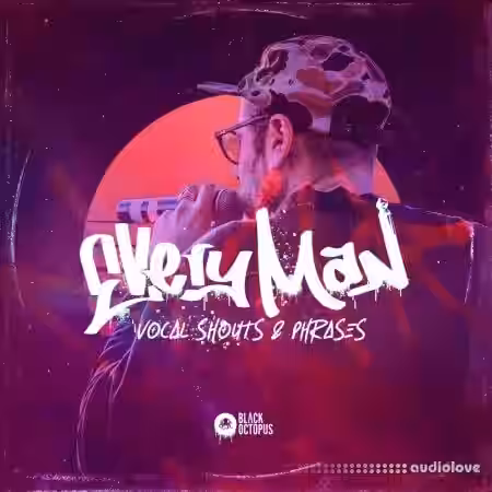 Black Octopus Sound EVeryman Vocal Shouts and Phrases Vol.1 [WAV] - Sample Pack Artwork