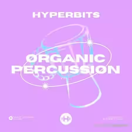Black Octopus Sound Hyperbits Organic Percussion Toolkit [WAV] - Sample Pack Artwork