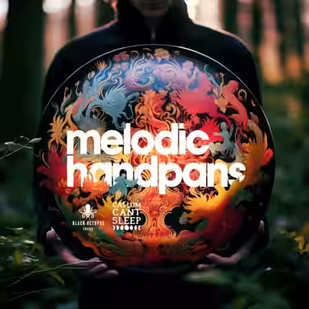 Black Octopus Sound Melodic Handpans by CallumCantSleep [WAV, MiDi] - Sample Pack Artwork