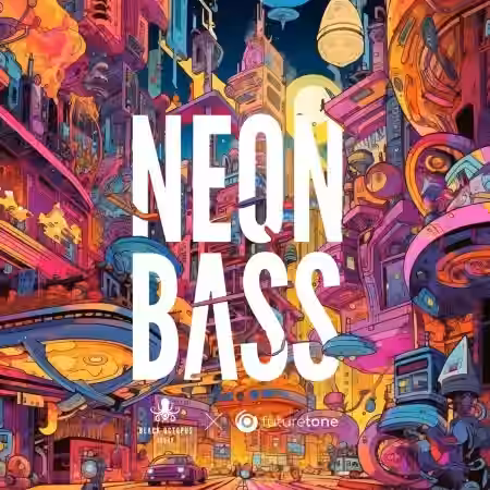 Black Octopus Sound Neon Bass by Futuretone [WAV, Synth Presets] - Sample Pack Artwork