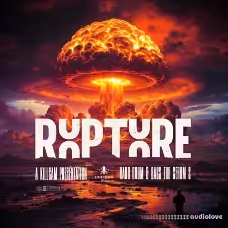 Black Octopus Sound Rupture Hard Drum and Bass For Serum 2 By Killsam [Synth Presets] - Sample Pack Artwork