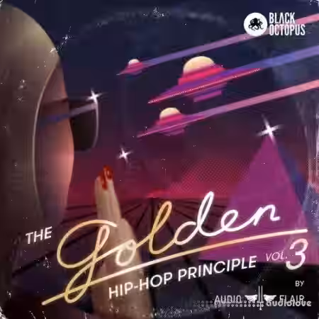 Black Octopus Sound The Golden Hip Hop V3 by Audioflair [WAV] - Sample Pack Artwork