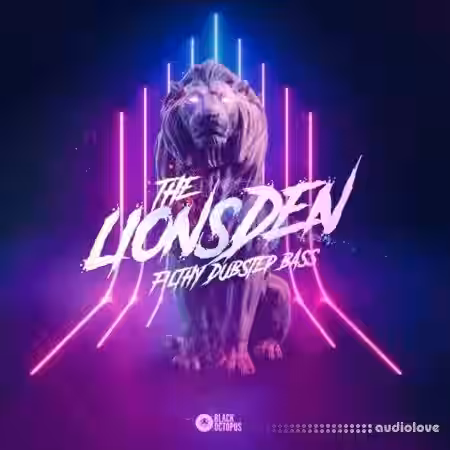 Black Octopus Sound The Lions Den Filthy Dubstep Bass [WAV, Synth Presets] - Sample Pack Artwork