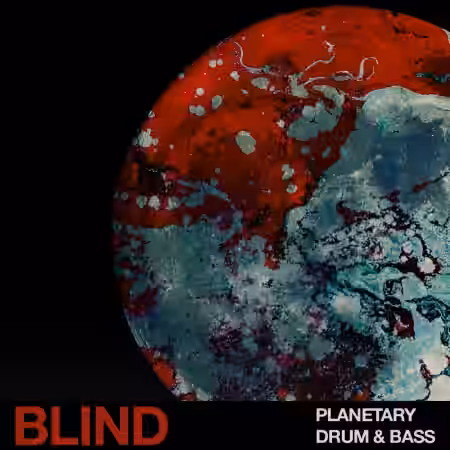 Blind Audio Planetary Drum and Bass [WAV] - Sample Pack Artwork