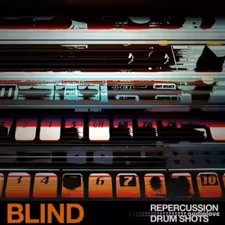 Blind Audio Repercussion Drum Shots [WAV] - Sample Pack Artwork