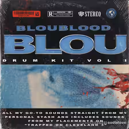 Bloublood Drum KIt V1 [WAV] - Sample Pack Artwork