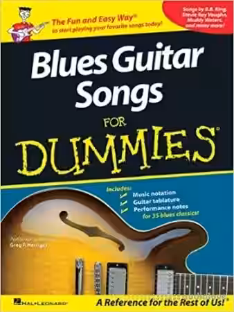 Blues Guitar Songs for Dummies - Sample Pack Artwork