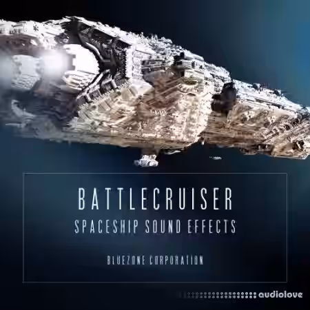 Bluezone Corporation Battlecruiser Spaceship Sound Effects [WAV] - Sample Pack Artwork