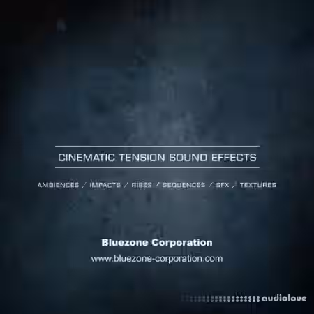 Bluezone Corporation Cinematic Tension Sound Effects [WAV] - Sample Pack Artwork