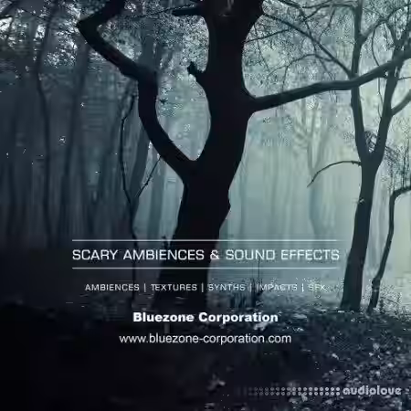 Bluezone Corporation Scary Ambiences and Sound Effects [WAV] - Sample Pack Artwork