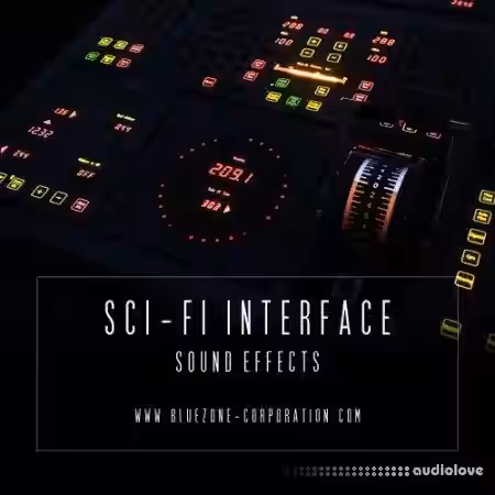 Bluezone Corporation Sci-Fi Interface Sound Effects [WAV] - Sample Pack Artwork
