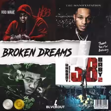 Blvckout Broken Dreams [WAV] - Sample Pack Artwork