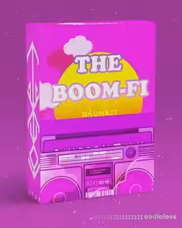 BLVNT Records The Boom-Fi DrumKit [WAV, KONTAKT, Ableton Live] - Sample Pack Artwork