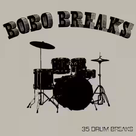 Bobo Breaks (35 Drum Breaks) [WAV] - Sample Pack Artwork