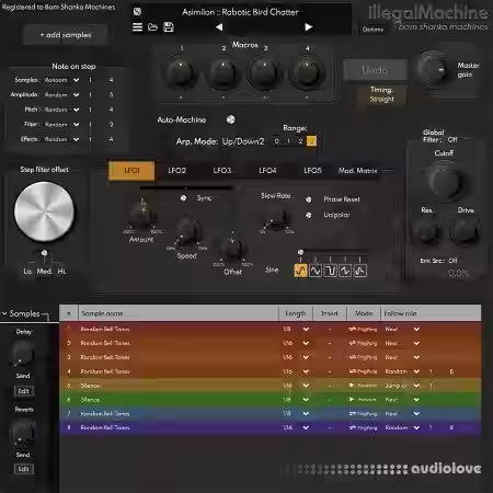 Bom Shanka Machines illegalMachine v1.0.0 [WiN] - Sample Pack Artwork