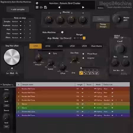 Bom Shanka Machines illegalMachine v1.0.0 Regged [WiN, MacOSX] - Sample Pack Artwork