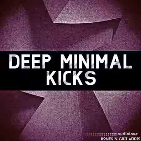 Bones N Grit Audio Deep Minimal Kicks [WAV] - Sample Pack Artwork