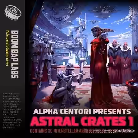 Boom Bap Labs Alpha Centori Astral Crates 1 [WAV] - Sample Pack Artwork