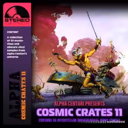 Boom Bap Labs Alpha Centori Cosmic Crates 11 [WAV] - Sample Pack Artwork