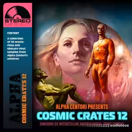 Boom Bap Labs Alpha Centori Cosmic Crates 12 [WAV] - Sample Pack Artwork