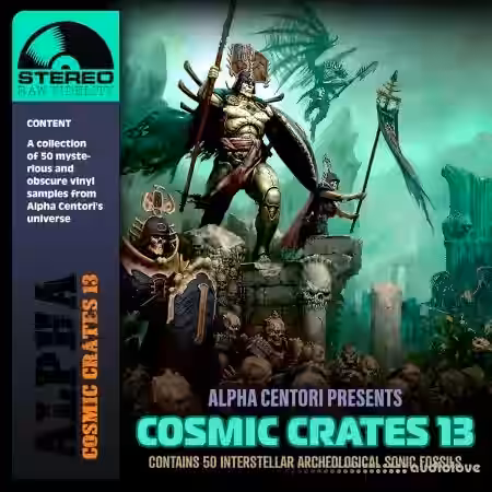 Boom Bap Labs Alpha Centori Cosmic Crates 13 [WAV] - Sample Pack Artwork