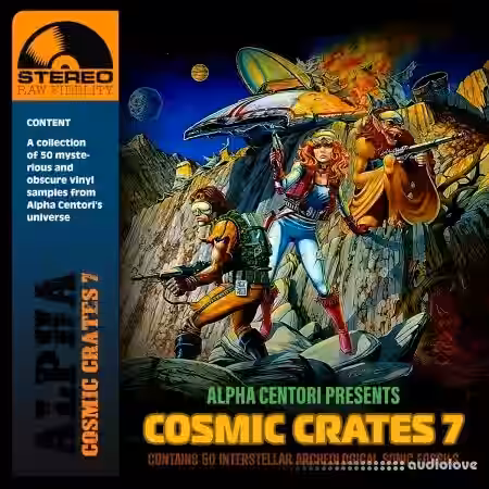 Boom Bap Labs Alpha Centori Cosmic Crates 7 [WAV] - Sample Pack Artwork