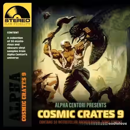 Boom Bap Labs Alpha Centori Cosmic Crates 9 [WAV] - Sample Pack Artwork