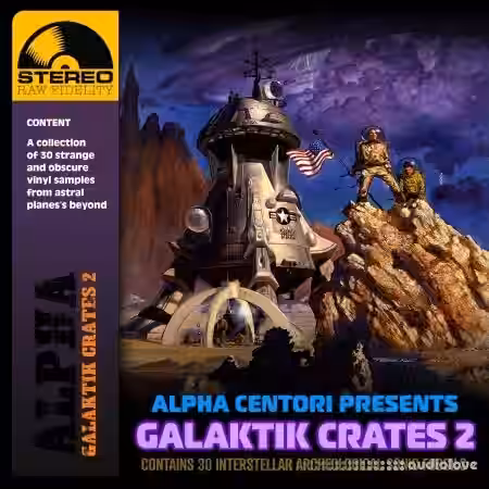 Boom Bap Labs Alpha Centori Galaktik Crates 2 [WAV] - Sample Pack Artwork