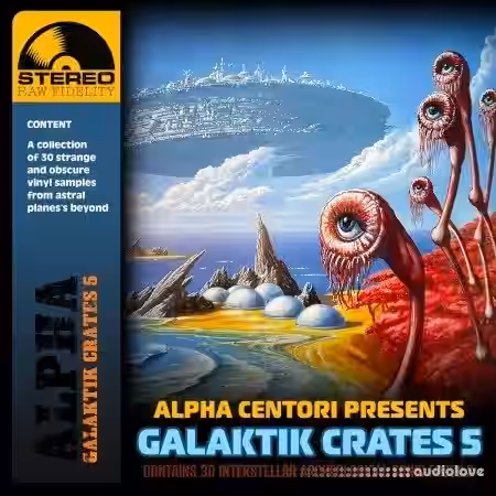 Boom Bap Labs Alpha Centori Galaktik Crates 5 [WAV] - Sample Pack Artwork