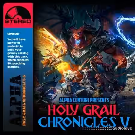 Boom Bap Labs Alpha Centori Holy Grail Chronicles 5 [WAV] - Sample Pack Artwork
