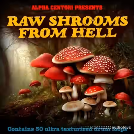 Boom Bap Labs Alpha Centori Raw Shrooms From Hell [WAV] - Sample Pack Artwork