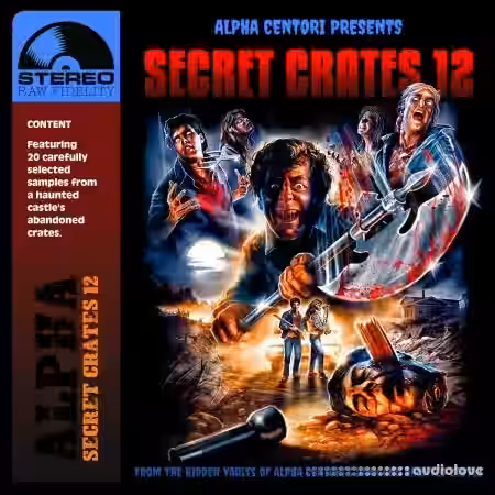 Boom Bap Labs Alpha Centori Secret Crates 12 [WAV] - Sample Pack Artwork
