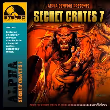 Boom Bap Labs Alpha Centori Secret Crates 7 [WAV] - Sample Pack Artwork