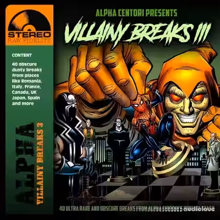 Boom Bap Labs Alpha Centori Villainy Breaks 3 [WAV] - Sample Pack Artwork