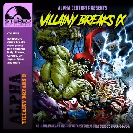Boom Bap Labs Alpha Centori Villainy Breaks 9 [WAV] - Sample Pack Artwork