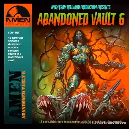 Boom Bap Labs Amen Abandoned Vault Vol 6 [WAV] - Sample Pack Artwork