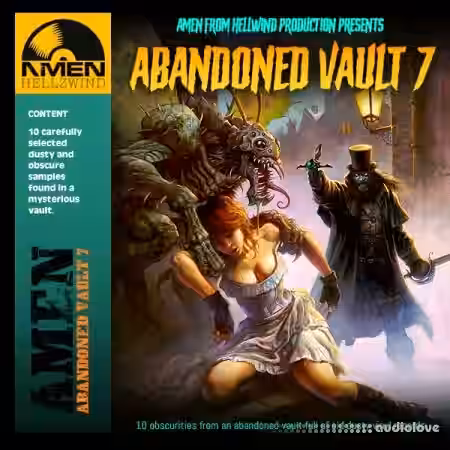 Boom Bap Labs Amen Abandoned Vault Vol.7 [WAV] - Sample Pack Artwork