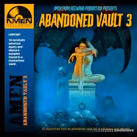 Boom Bap Labs Amen Abandoned Vaults Vol 3 [WAV] - Sample Pack Artwork