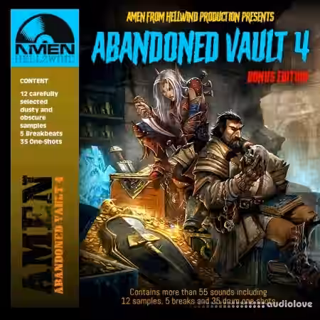 Boom Bap Labs Amen Abandoned Vaults Vol 4 [WAV] - Sample Pack Artwork
